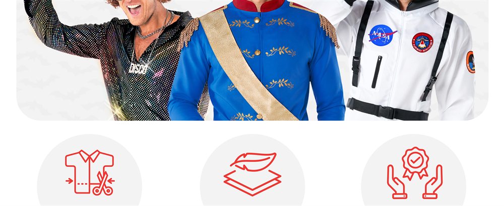 Morph Costumes - quality, fit and comfort