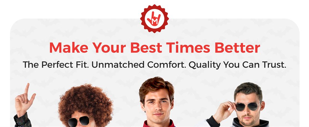 Morph Costumes - quality, fit and comfort